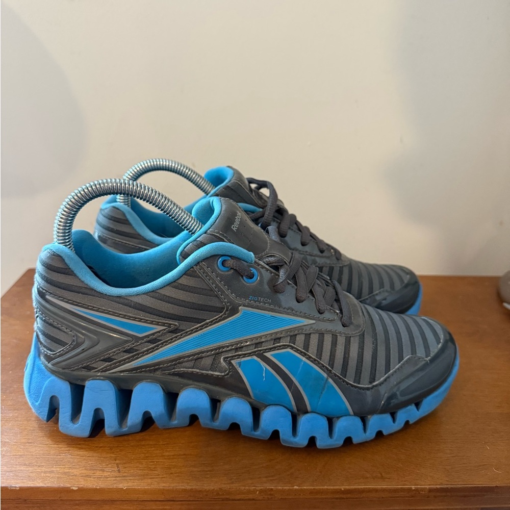 Reebok Women’s 7 Zigtech Blue Grey CrossFit Training Shoes